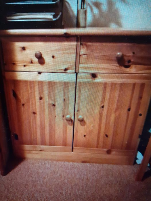 zestaw mebli do sypialni łóżko szafa drewno