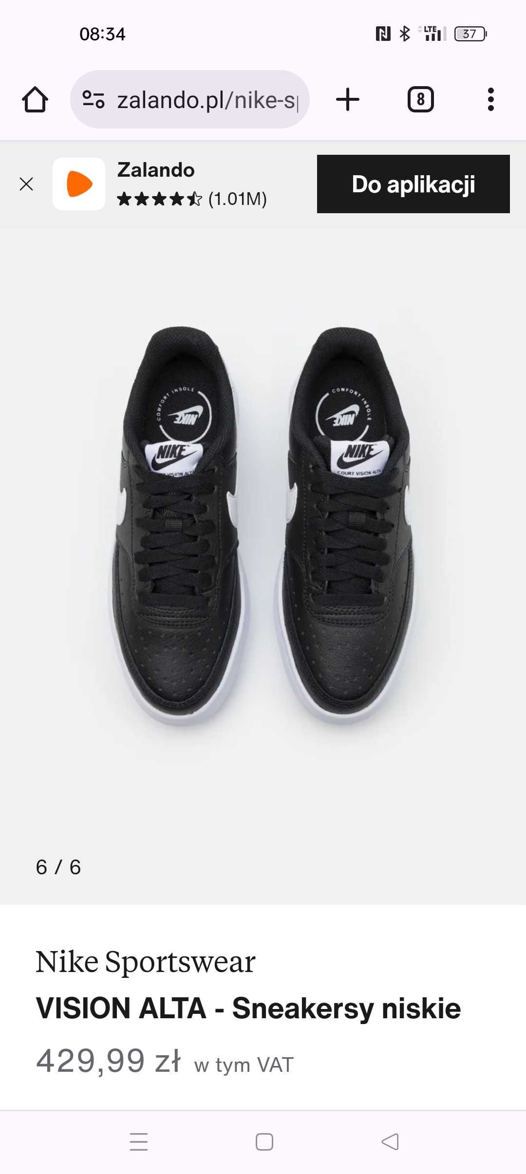 Sneakersy Nike damskie NOWE
