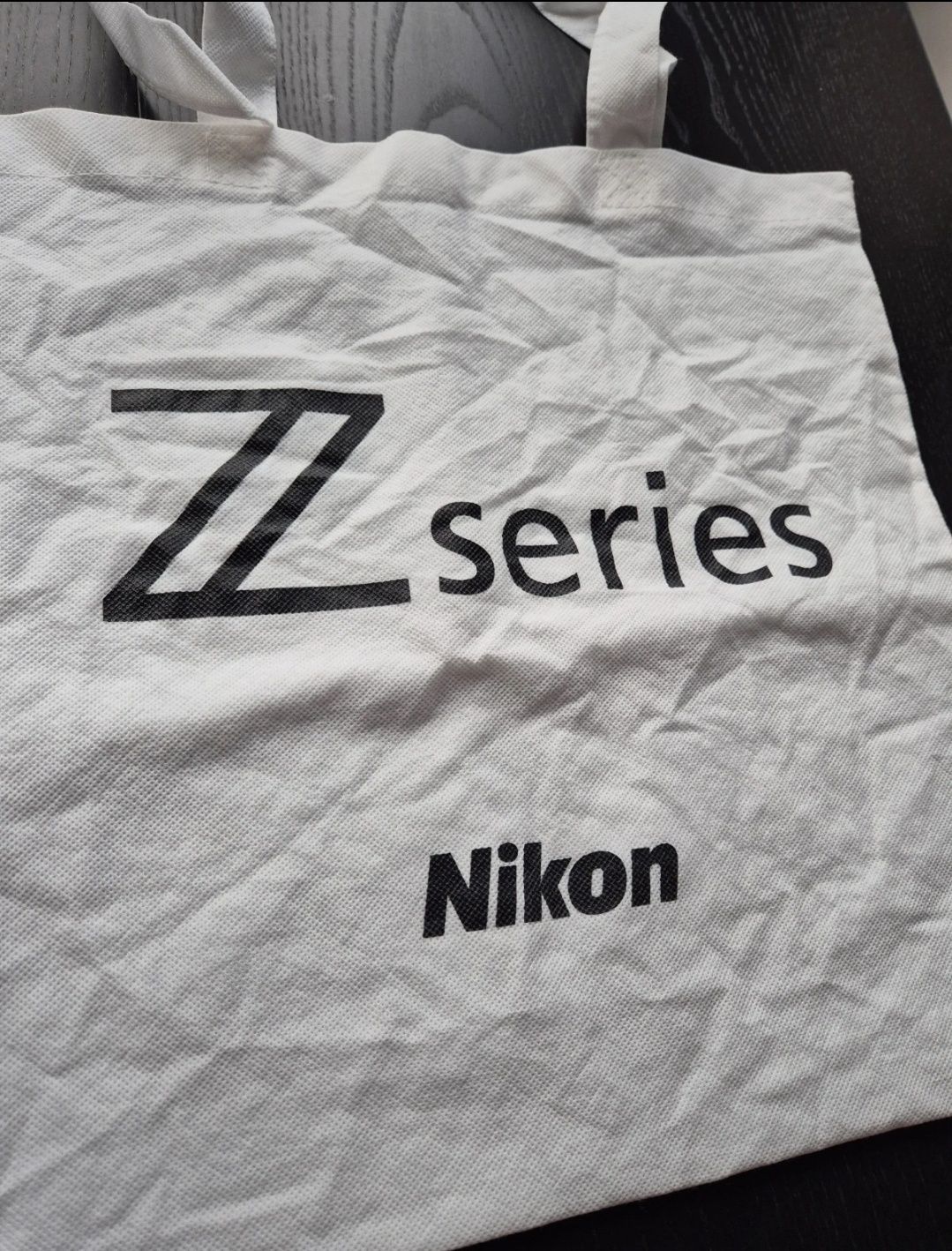 Torba materiałowa na zakupy z długimi rączkami shopper Nikon Z Series