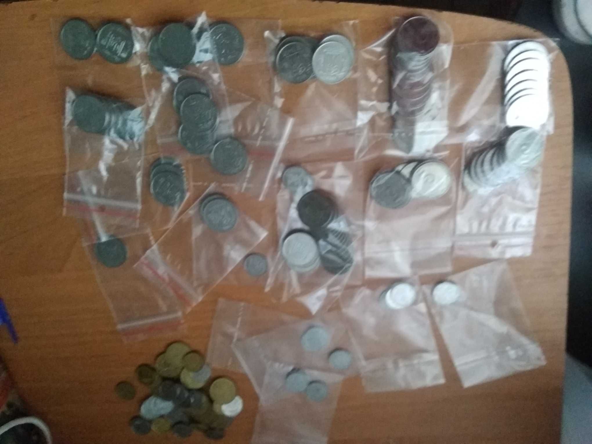 Монеты пять копеек Украина