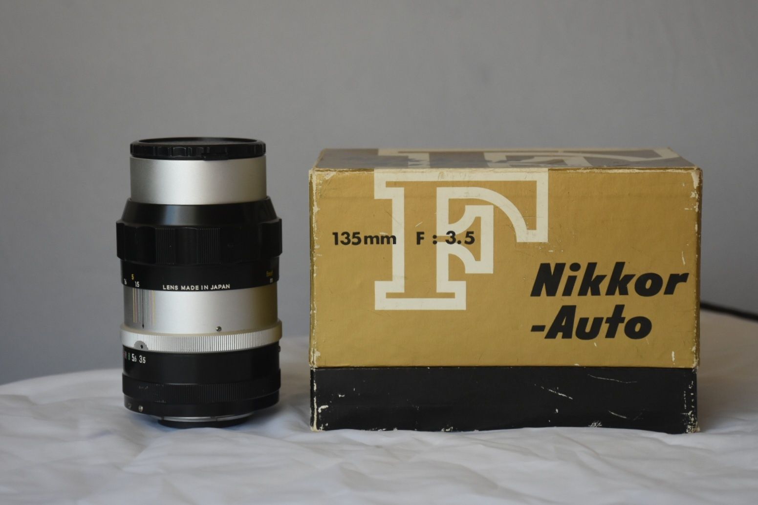 Nikon Nikkor-Q Auto 135mm 1:3.5 Nippon Kogaku
