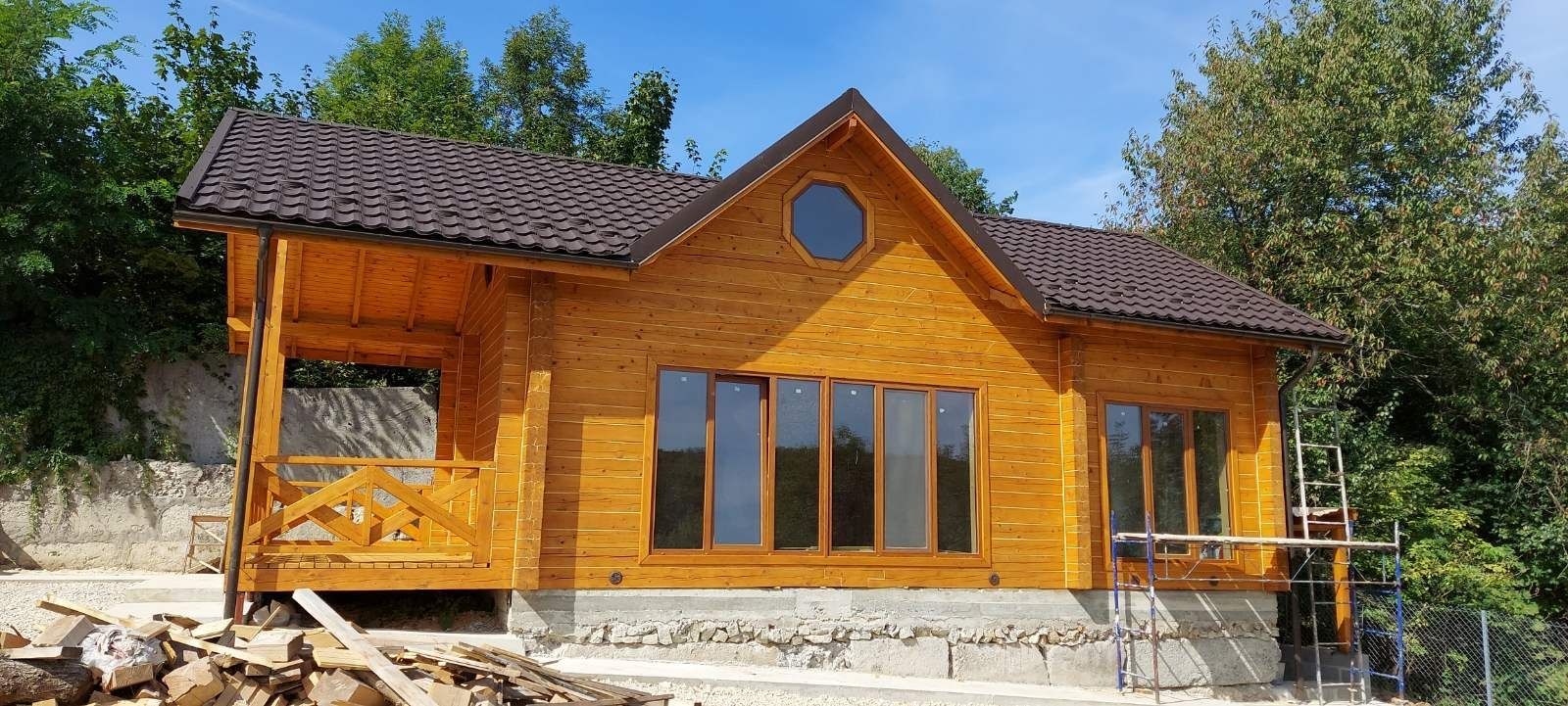 Будівництво будинків Профільований, Оциліндрований брус Калібрований.