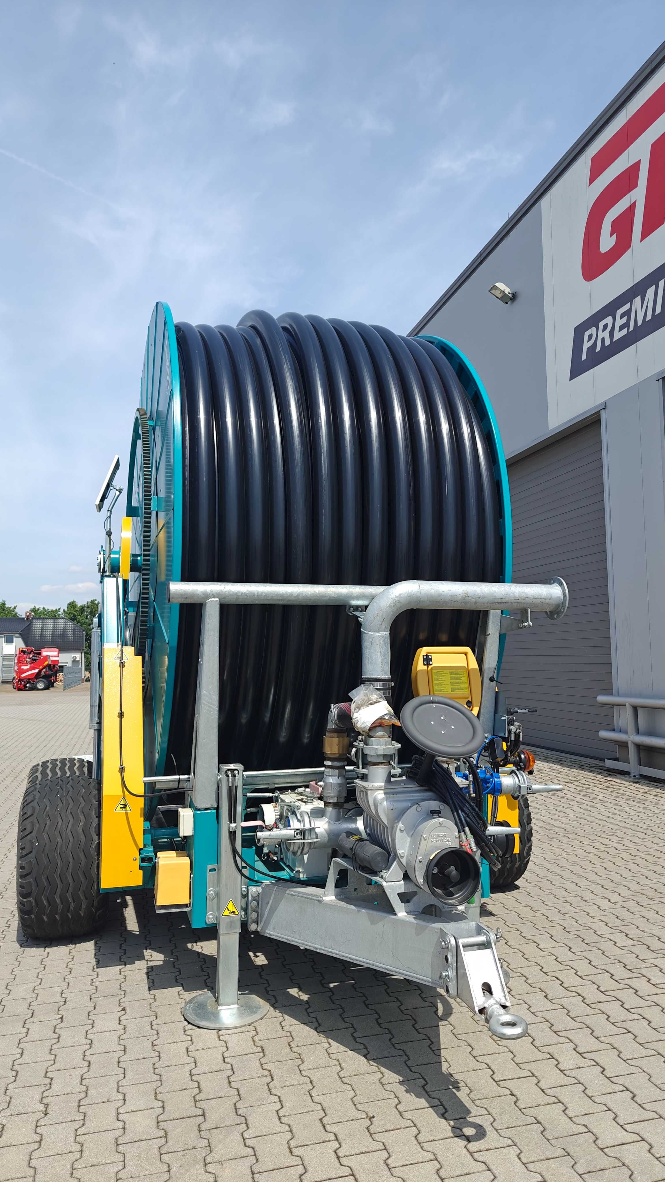 NOWA deszczownia szpulowa FERBO GHD 125/750 pełna hydraulika