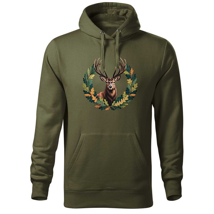 bluza do lasu, bluza dla myśliwego, bluza przyroda, bluza z kapturem