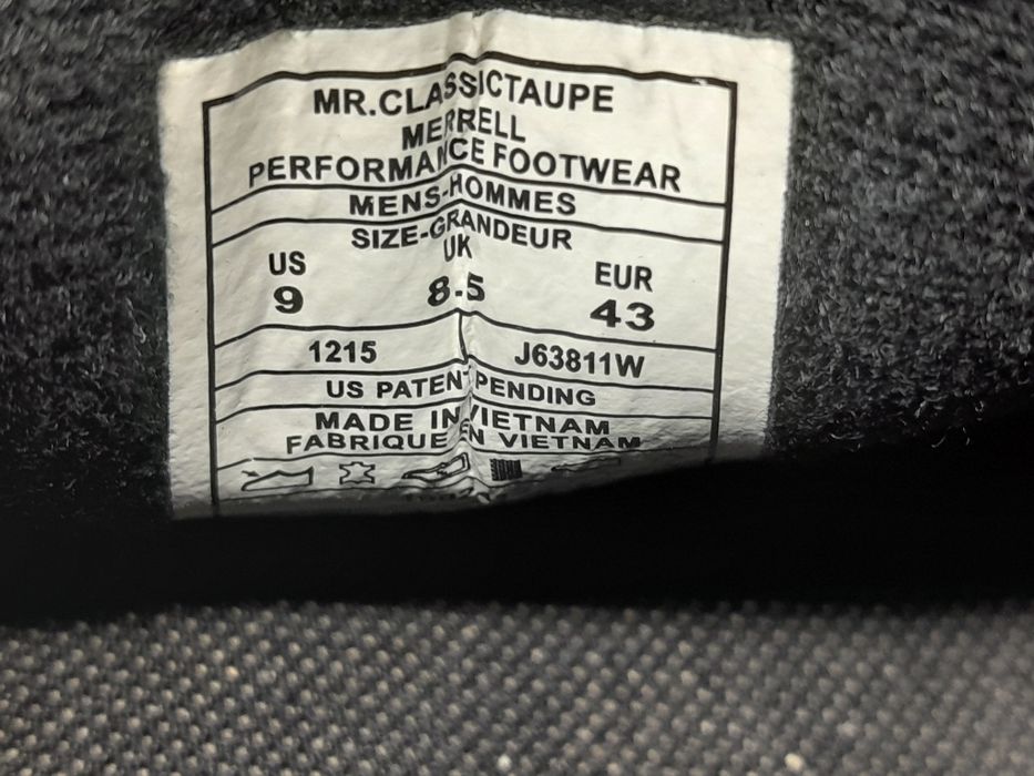 Кросівки шкіра Merrell Jungle 43 розмір.