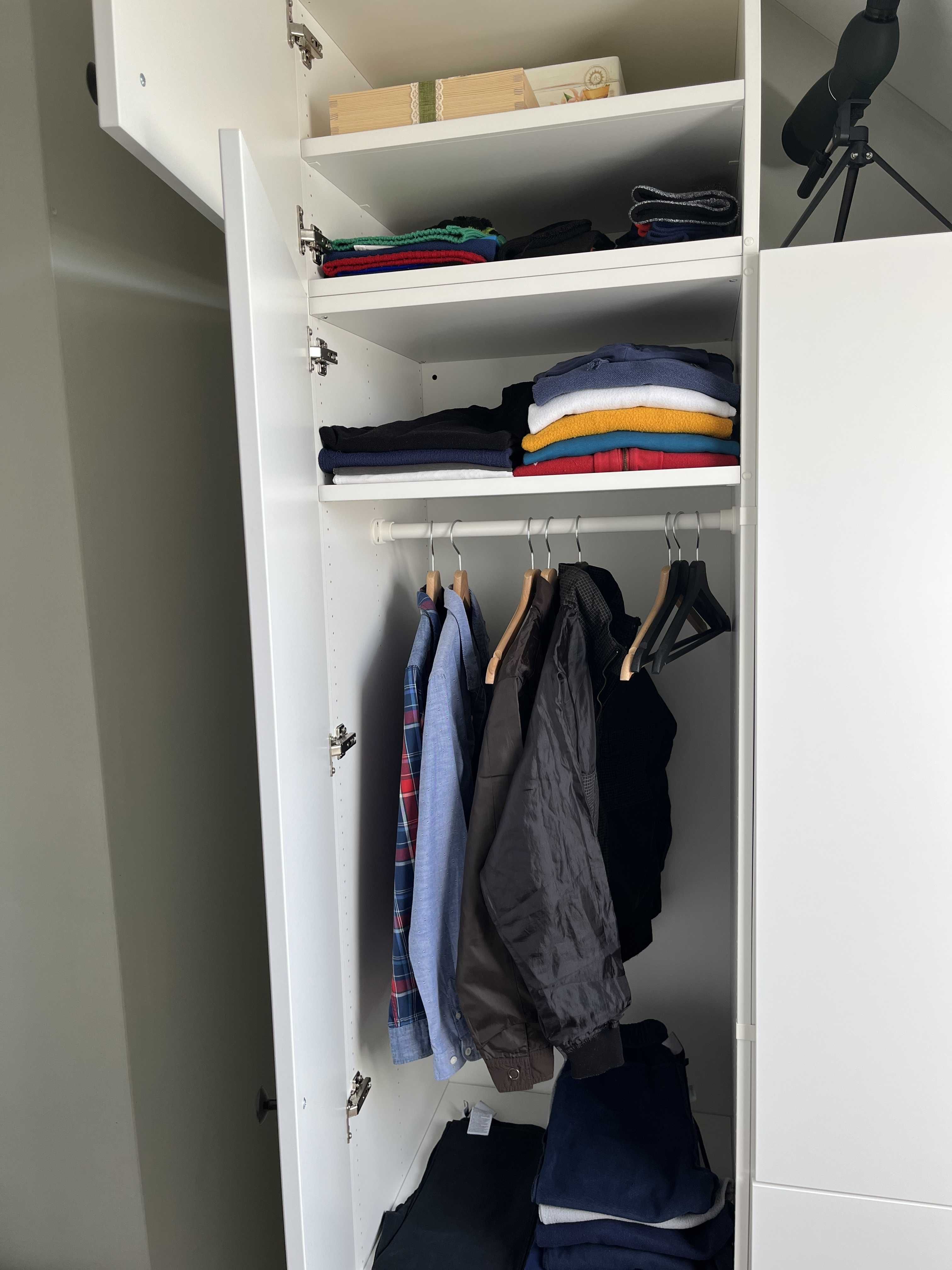 Szafa Ikea Platsa trzyczęściowa