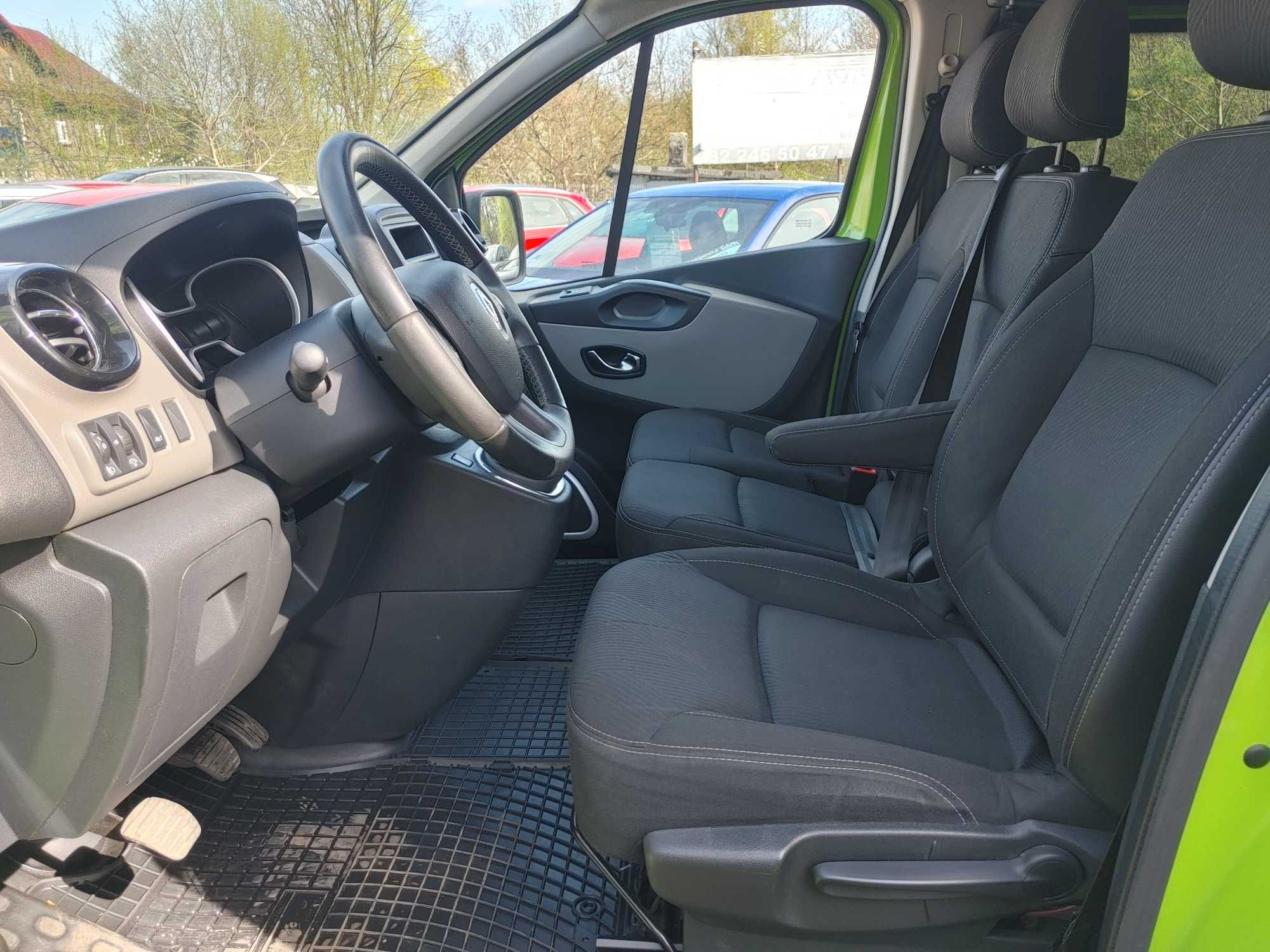 RENAULT TRAFIC 1.6 125 KM, 9 Miejsc, Super Stan, Klima, Piękny, BRUTTO