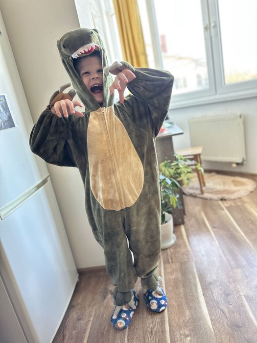 Новорічний костюм динозавра дракона