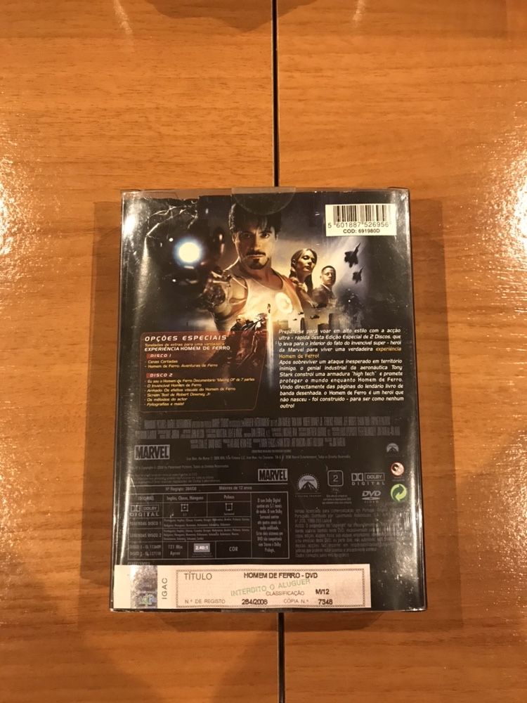 Homem de Ferro - Edição Especial Máscara 2 DVD