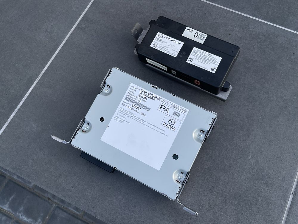 Блок BCM, ключ KEYLESS, мозги двигателя, усилитель звука Mazda CX30 3