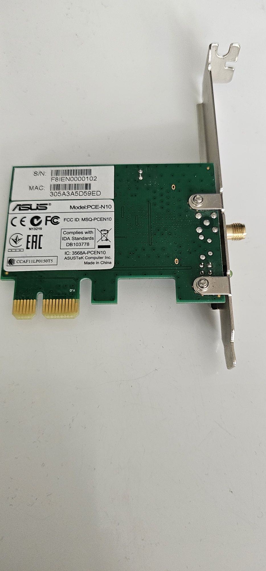 ASUS PCE-N10 bezprzewodowy adapter