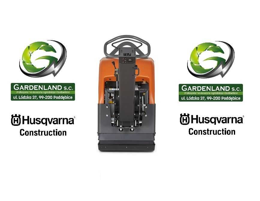 Husqvarna LG 504 diesel 55 cm 470 kg 12,4 KM. Zagęszczanie gruntu