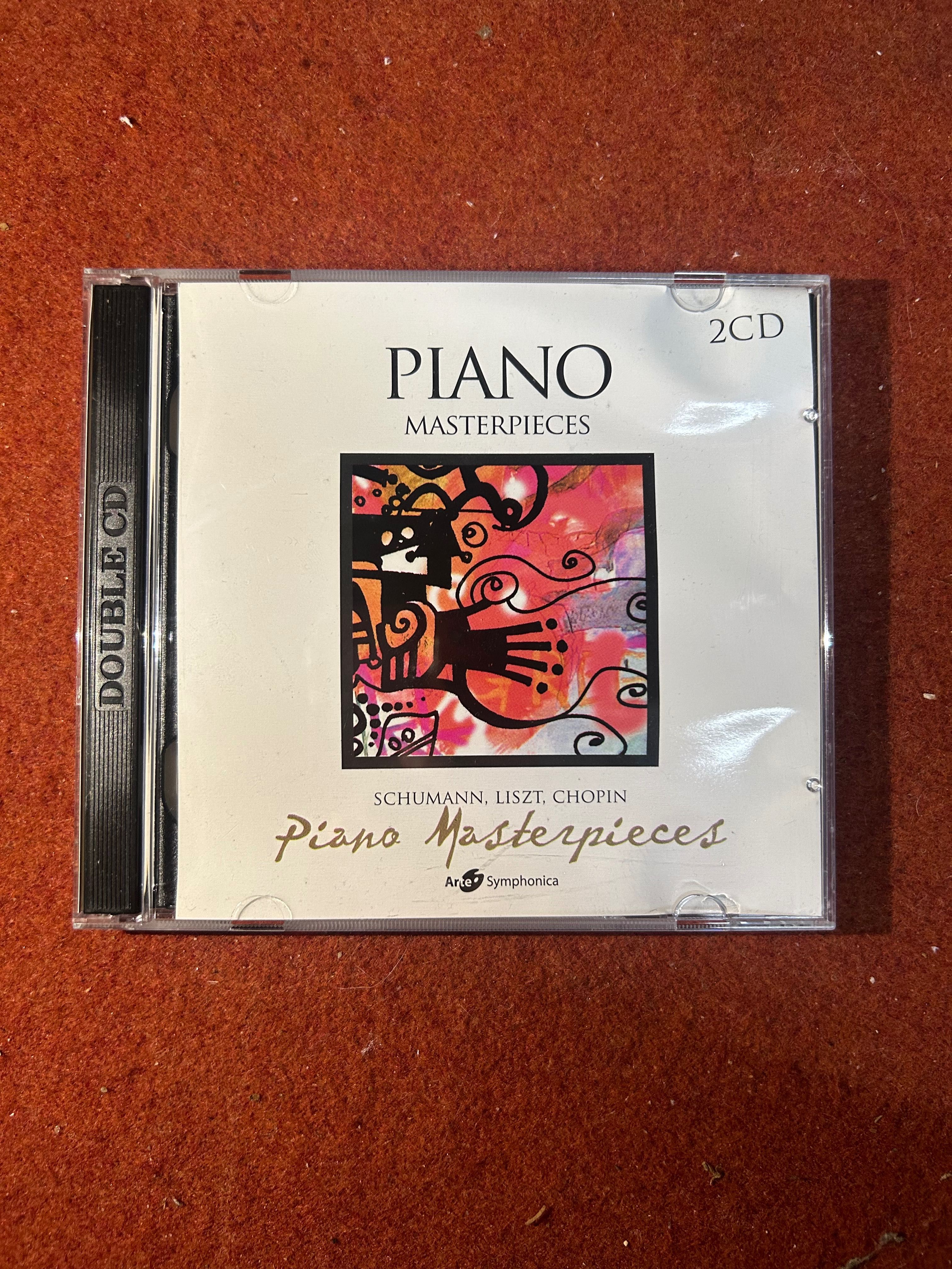 Cd  SCHUMANN, LISZT, CHOPIN Piano Masterpieces