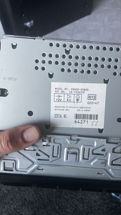 Radio toyota corolla 1999