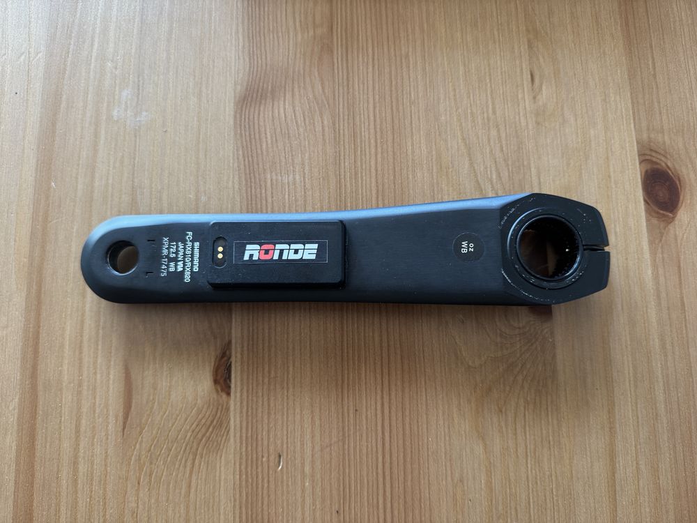 Pomiar mocy Ronde Shimano GRX