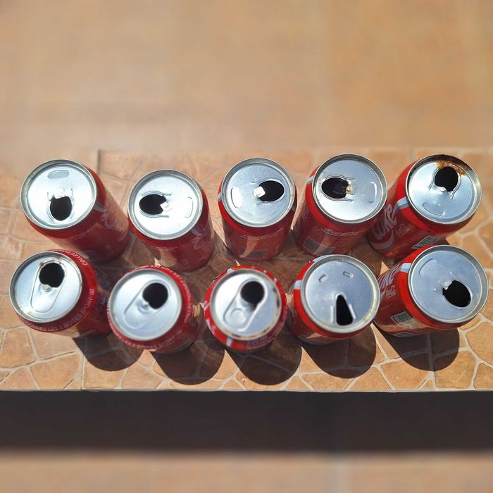 Várias Latas Coca-Cola Jogos Olímpicos