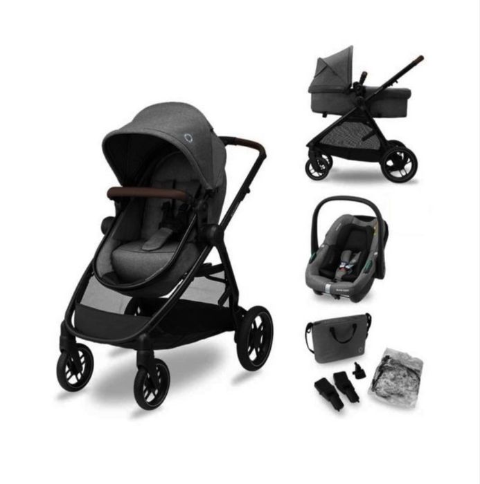 Carrinho bebe MAXI-COSI Zelia S Trio - Cinzento