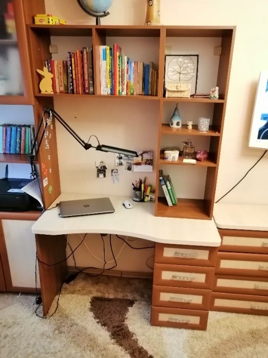 Шкільна стінка +комод