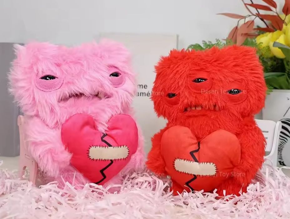 М'яка іграшка Fuggler Pink Love Wide Eyed Weirdo