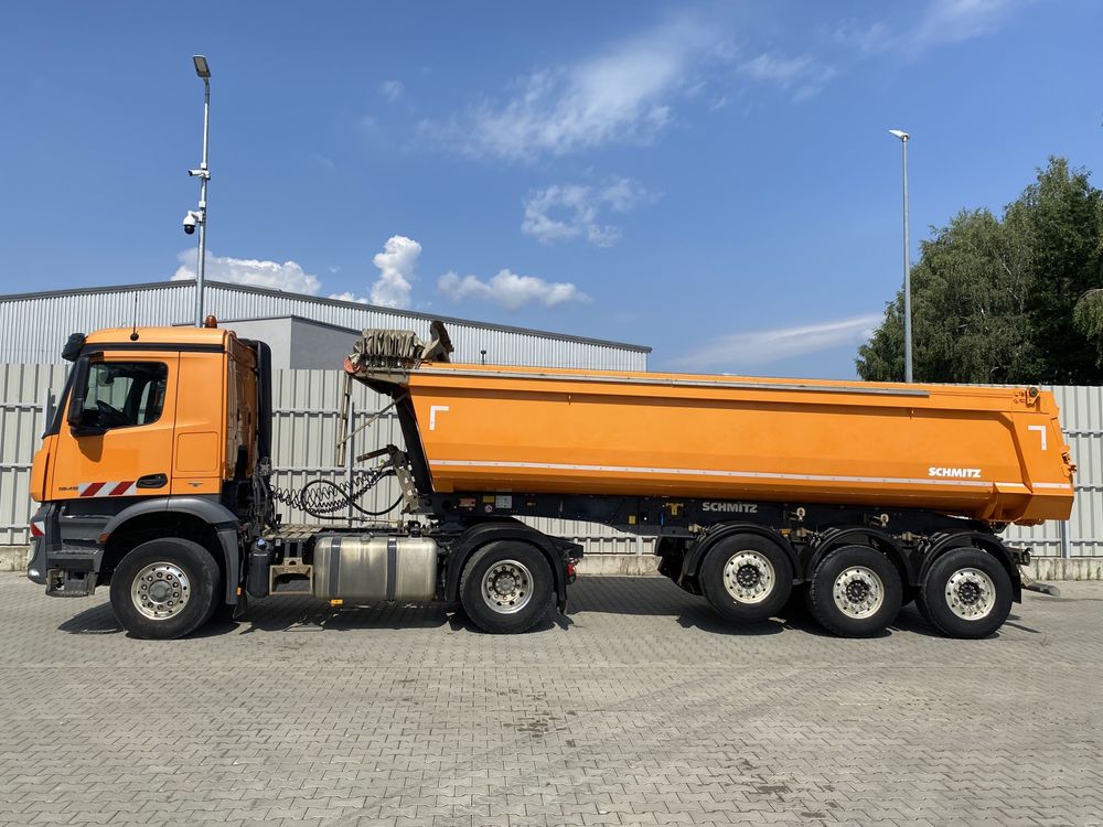 Arocs 4x4 HUD plus Schmitz wywrotka stal