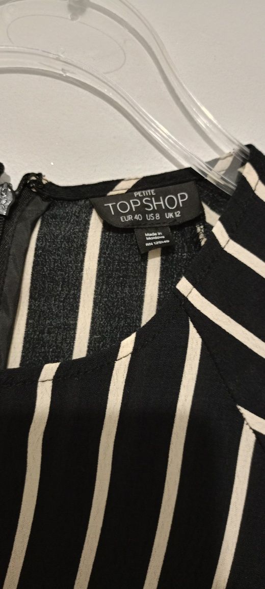 Sukienka topshop S M jak nowa czarna