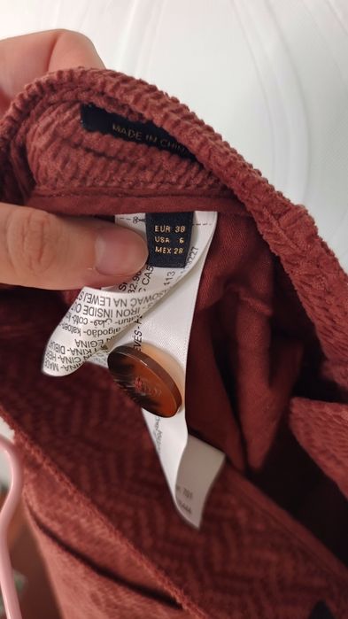 Massimo Dutti коричневі вельветові штани