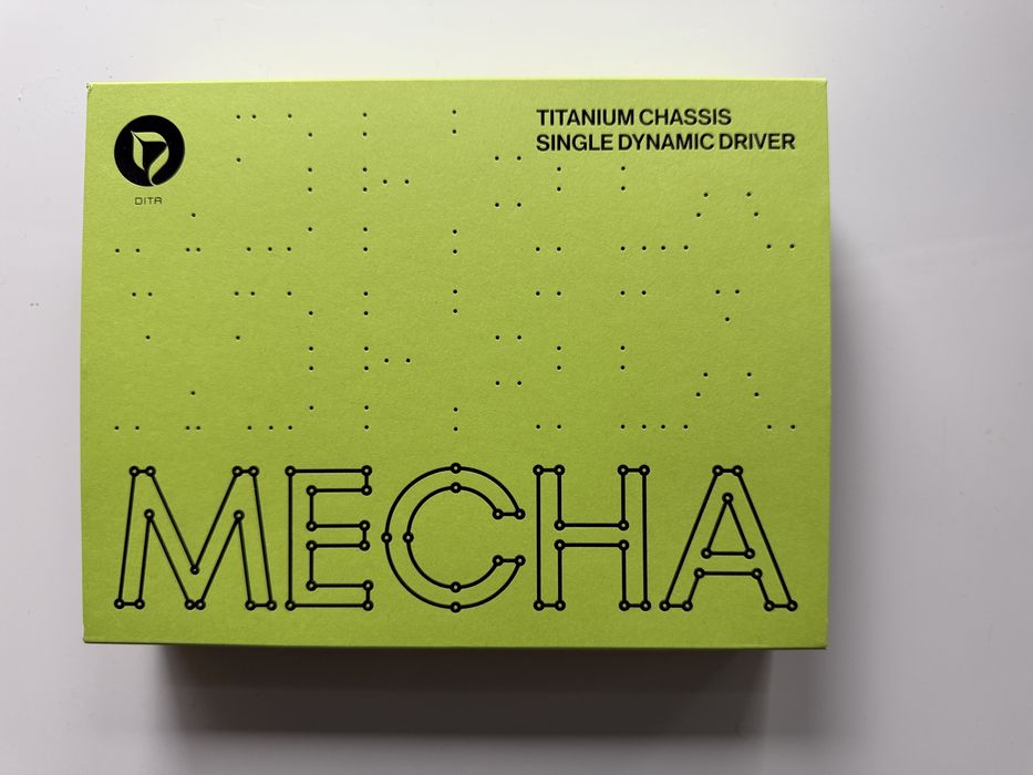 DITA Mecha – single DD LiMa  stan bardzo dobry komplet jak nowe