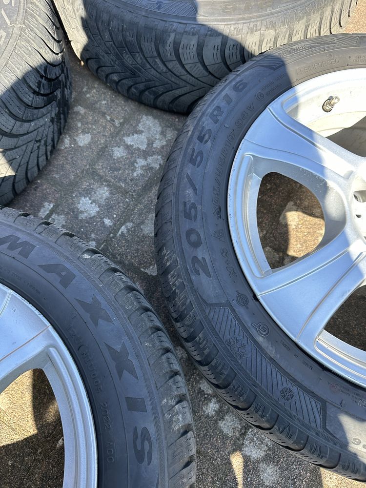 Alufelgi felgi koła MSL 205/55 R16 5x112 Vw Audi Skoda Dot 2022r