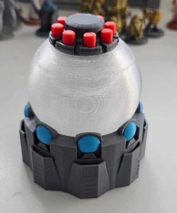 Miniatura de Reator Nuclear Pintado