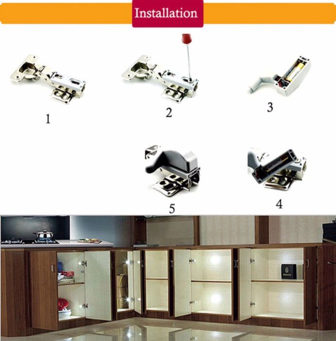 Lâmpadas LED para armários de cozinha etc, 10 5 ou 2 unidades