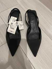Босоніжки туфлі слінгбеки сандалі взуття Zara, розмір 35, нове