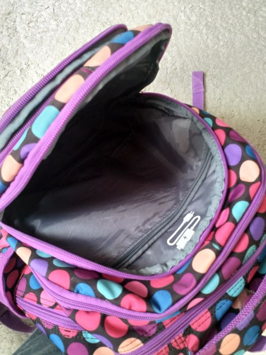 Plecak szkolny dziewczęcy