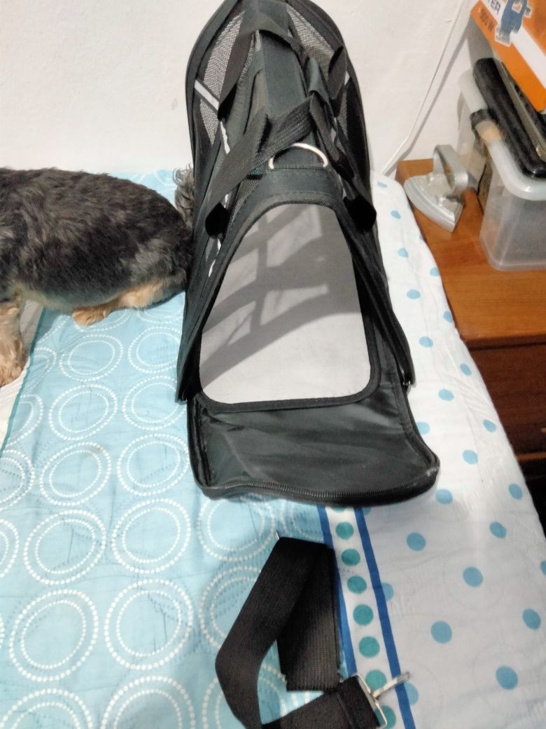 Mochila de transporte animal