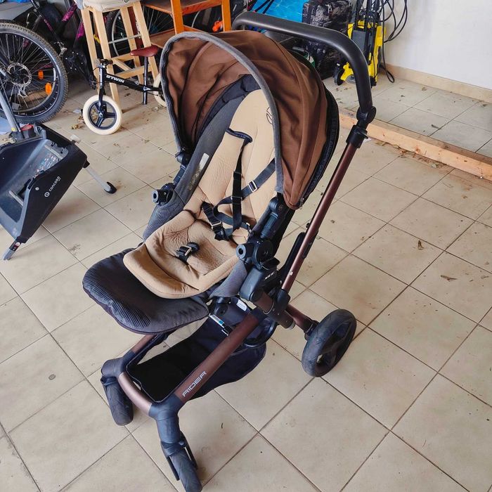 Carrinho bebé Jane Rider ovo e cadeirinha  Concord com base isofix