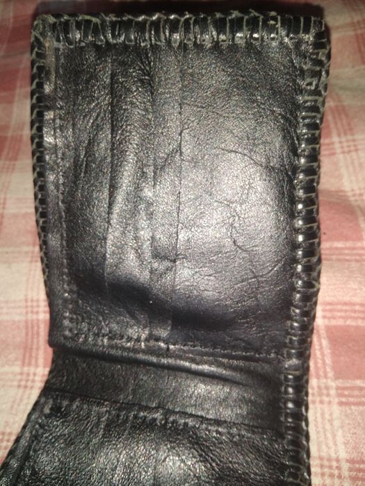 Шкіряний гаманець ручної роботи