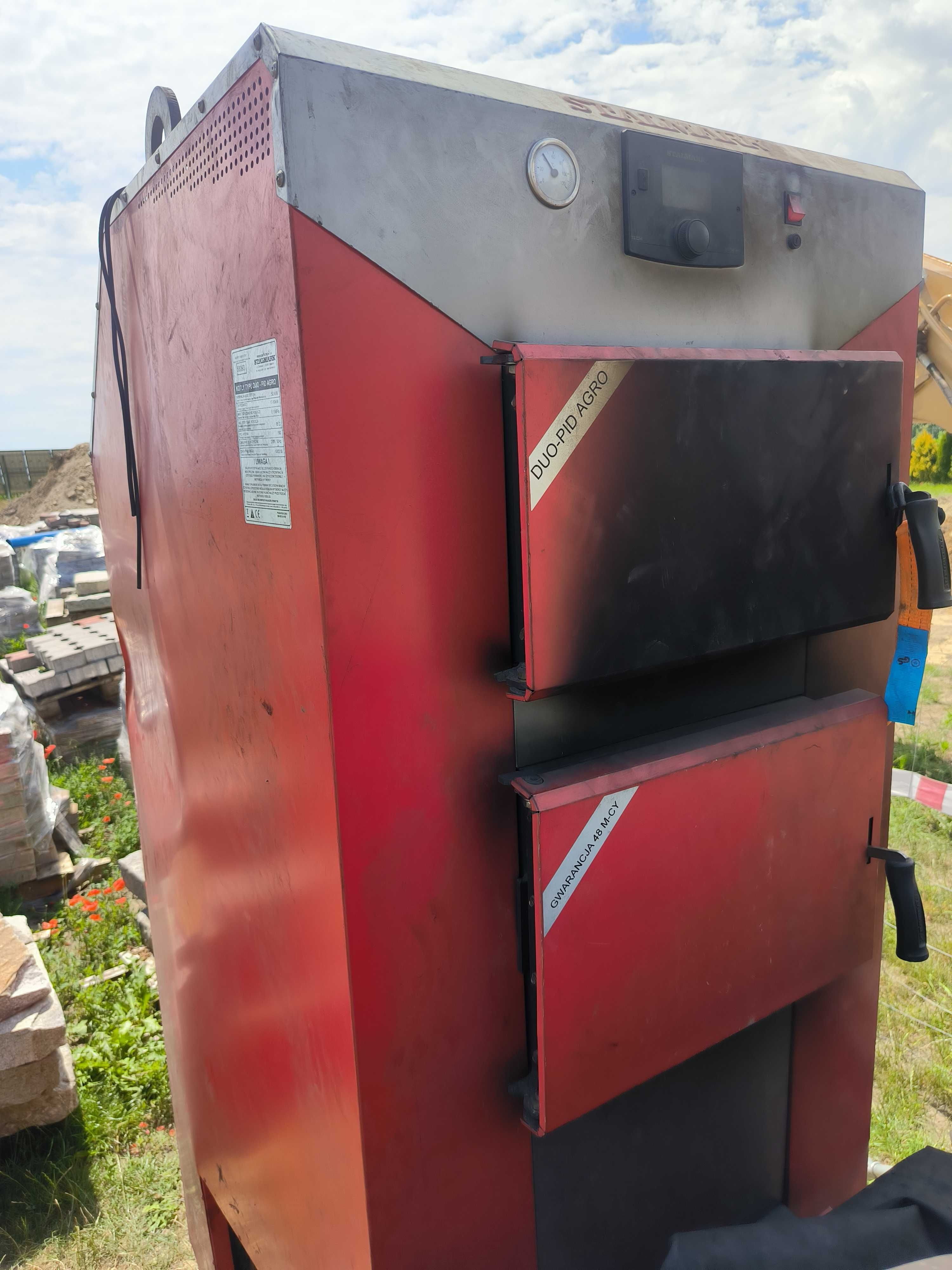 Piec używany Stalmark 75kW 2018r. eko groszek z podajnikiem