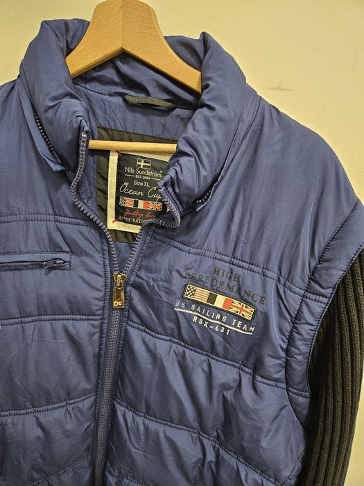 Kurtka męska oryginalna NILS SUNDSTORM zimowa stan bdb rozm.XL OKAZJA