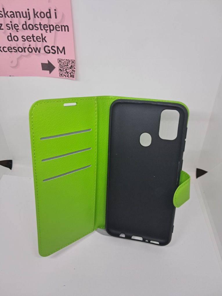 Etui na telefon Samsung M30s zielone