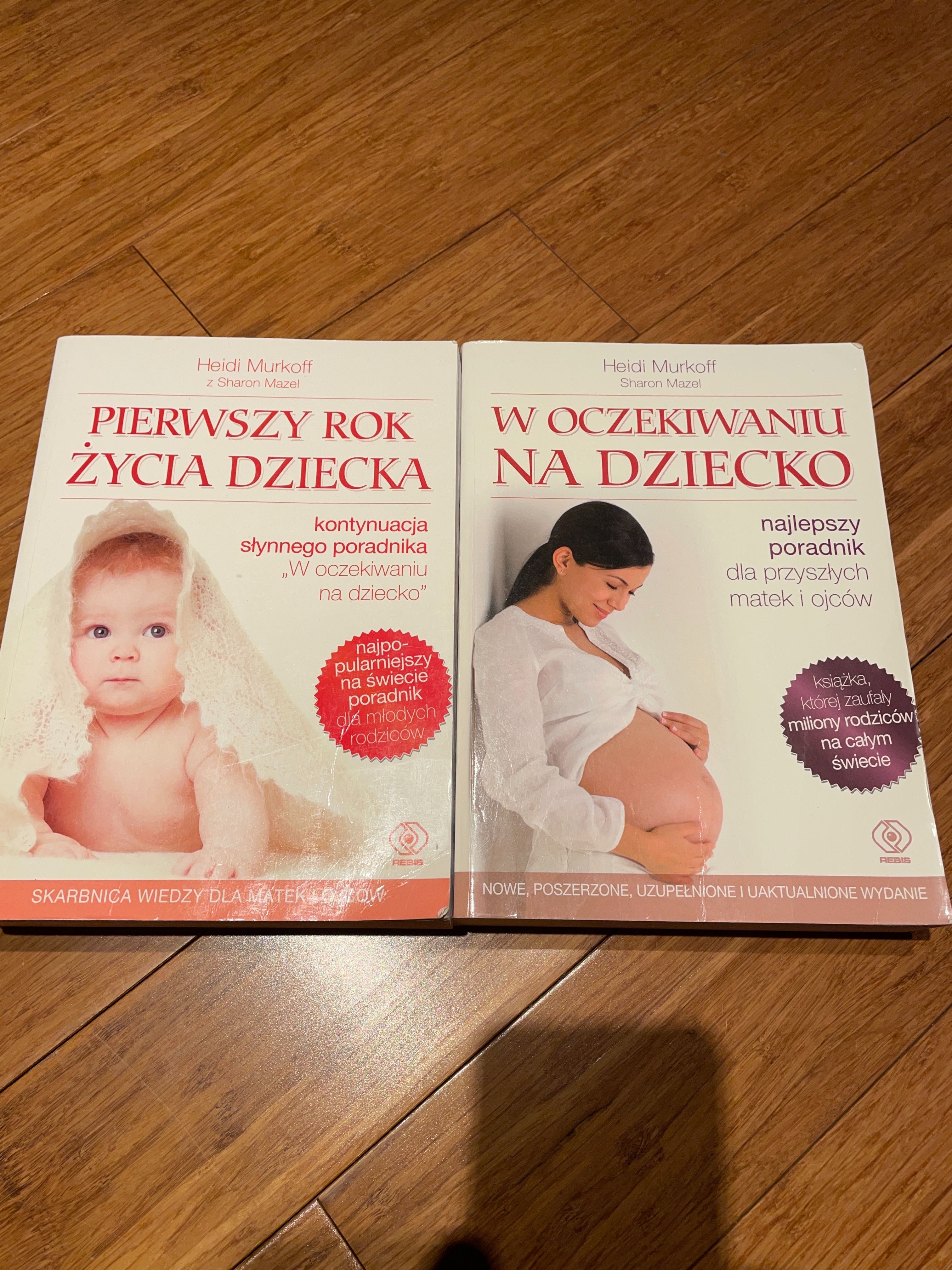 Książki Heidi Murkoff z Sharon Mazel