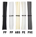 Прутки для пайки пластика PP, PVC, PE, ABS