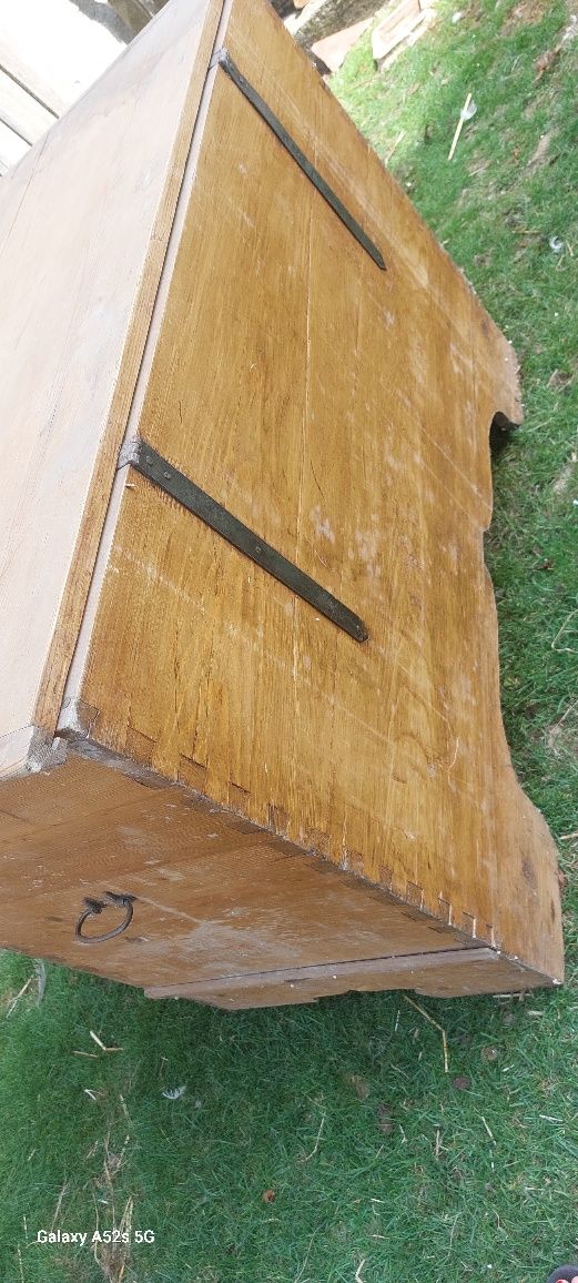 kufer skrzynia drewniana