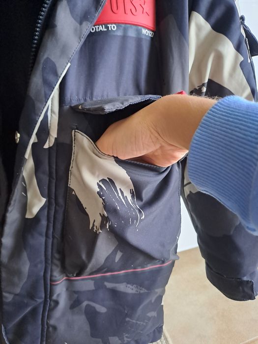 Зимова куртка на хлопчика 134-140р.