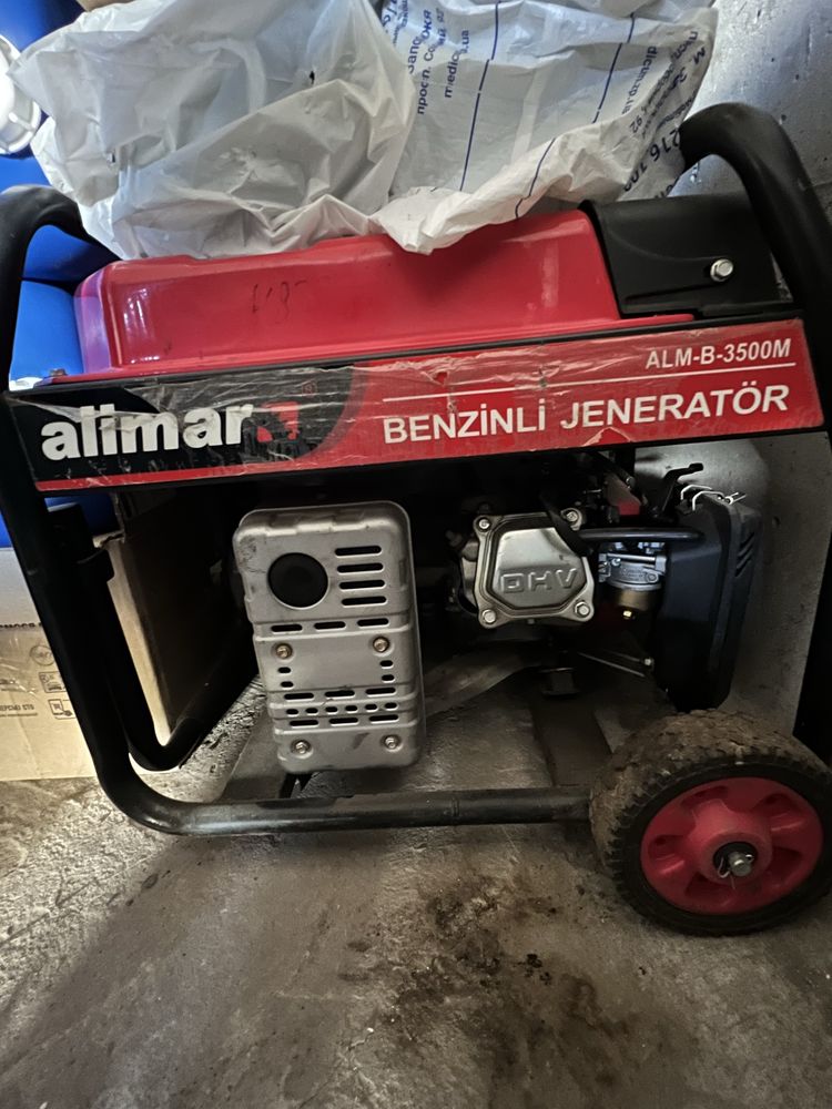 Генератор Бензиновый Alimar Alm-B-3500 M 2.4 kvt