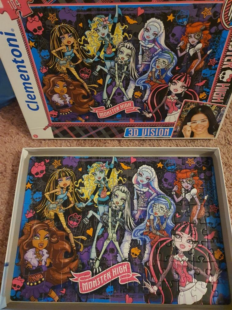 Puzzle Monster High 3d