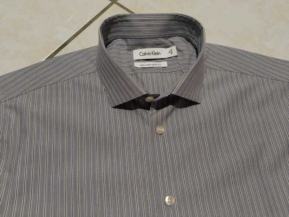 CALVIN KLEIN USA - NOWA! Markowa Koszula Męska rozmiar L