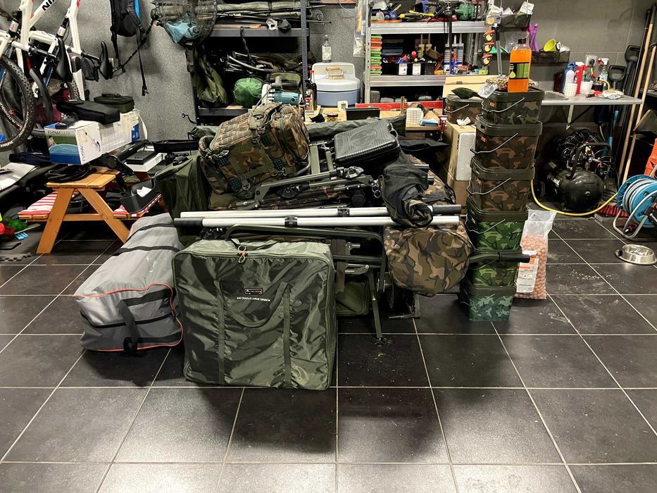 Zestaw Karpiowy Fox Camo R Series Prologic Shimano Delkim Zibro Avid