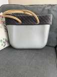 Torba O bag srebrna