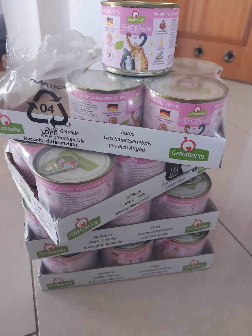 Granatapet Karma mokra dla kota, premium. Owoce morza 200gx23szt
