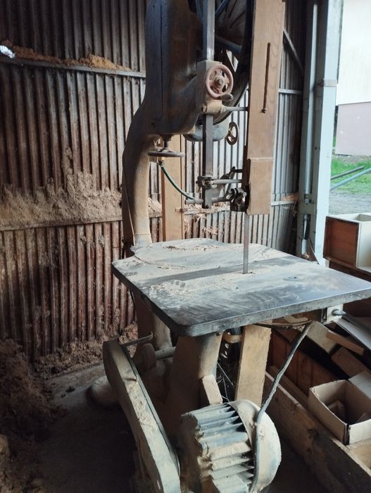 Pilarka taśmowa ,banzega , zamiana