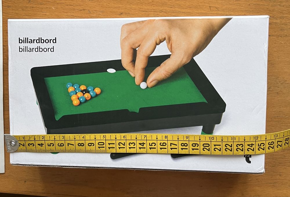 Jogo de mesa : Bilhar